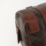 Celine Vintage Macadam Handbag Canvas and Leather - image 11