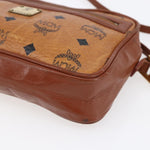 MCM Visetos Shoulder bag Canvas and Leather - image 11