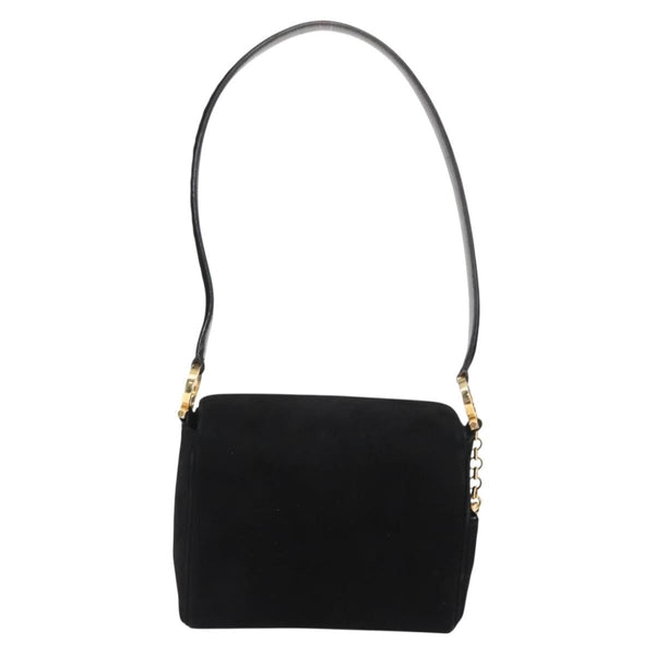 Salvatore Ferragamo Gancini Shoulder Bag Suede