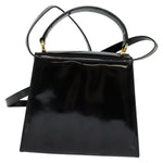 Salvatore Ferragamo Vintage Vara Bow Top Handle Bag Patent Leather - image 2