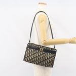 Christian Dior Vintage Trotter Shoulder Bag Canvas medium - image 12
