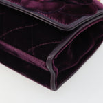 Chanel Wallet on Chain Quilted Velvet - image 10