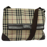 Burberry Vintage Flap Crossbody Bag Haymarket Canvas - image 1
