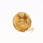 Chanel Vintage 31 Rue Cambon Round Clip-On Earrings Metal - image 9