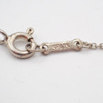 Tiffany & Co. Elsa Peretti Open Heart Pendant Necklace Sterling Silver 16mm - image 6