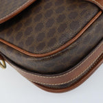 Celine Vintage Macadam Shoulder Bag Canvas and Leather - image 9