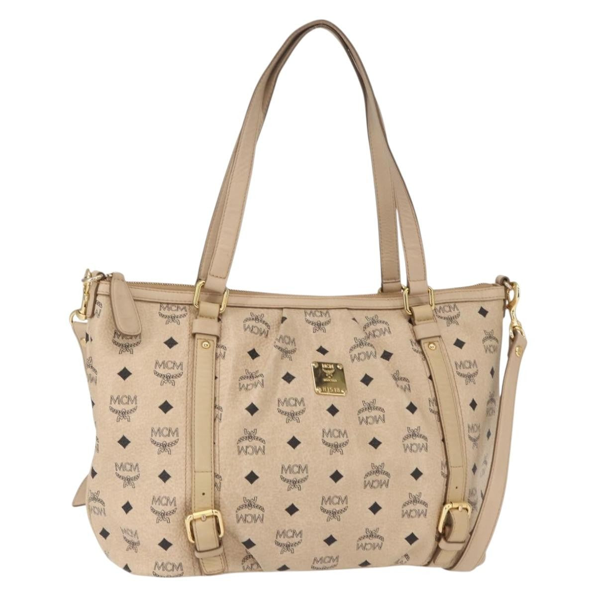 MCM Vintage Visetos Tote bag Canvas - image 1
