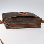 Celine Vintage Macadam Shoulder Bag Canvas and Leather - image 15