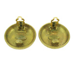Chanel CC Round Earrings Metal - image 2