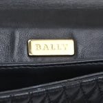 Bally Vintage Handbag Quilted Leather - image 20