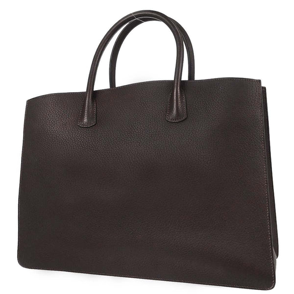 Hermes White Bus Bag Leather 39