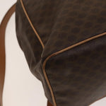 Celine Vintage Drawstring Flap Backpack Macadam Coated Canvas - image 10