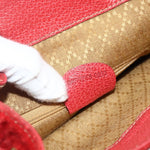 Gucci Gucci bamboo backpack daim mini - image 7