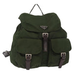 Prada Double Front Pocket Backpack Tessuto Medium - image 1