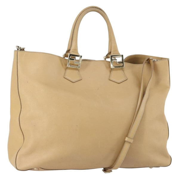 Fendi Twins Tote Leather Large - image 1