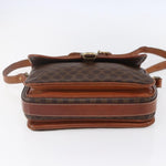 Celine Vintage Macadam Shoulder Bag Canvas and Leather - image 15