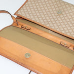 Celine Vintage Macadam Shoulder Bag Canvas and Leather - image 17