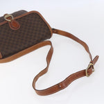 Celine Vintage Macadam Shoulder Bag Canvas and Leather - image 8