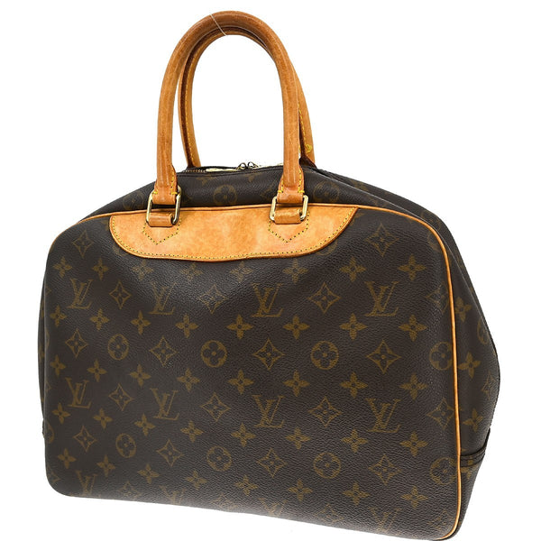 Louis Vuitton Deauville Handbag Monogram Canvas 34