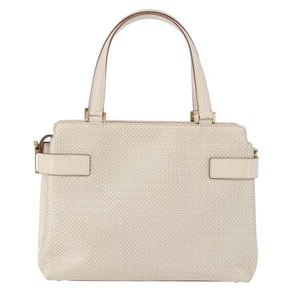 Salvatore Ferragamo Double Gancini Side Buckle Tote Leather Medium
