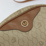Christian Dior Vintage Honeycomb Shoulder Bag Canvas - image 12