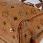 MCM Visetos logogramme Handbag Canvas and Leather - image 8