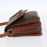 Celine Vintage Macadam Shoulder Bag Canvas and Leather - image 3