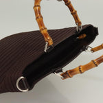 Gucci Vintage Bamboo Handle Tote Nylon - image 17