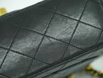 Chanel Vintage Square Classic Single Flap Bag Quilted Leather Medium - image 11
