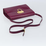 Salvatore Ferragamo Gancini Shoulder Bag Leather - image 7
