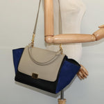 Celine Tricolor Trapeze Bag Leather Large - image 15