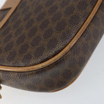 Celine Vintage Macadam Shoulder Bag Canvas and Leather - image 11