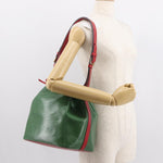Louis Vuitton Bicolor Petit Noe Handbag Epi Leather - image 15