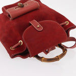 Gucci Vintage Bamboo Backpack Leather Mini - image 14