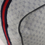 Gucci Web Trim Weekend Duffle Bag GG Coated Canvas Medium - image 9
