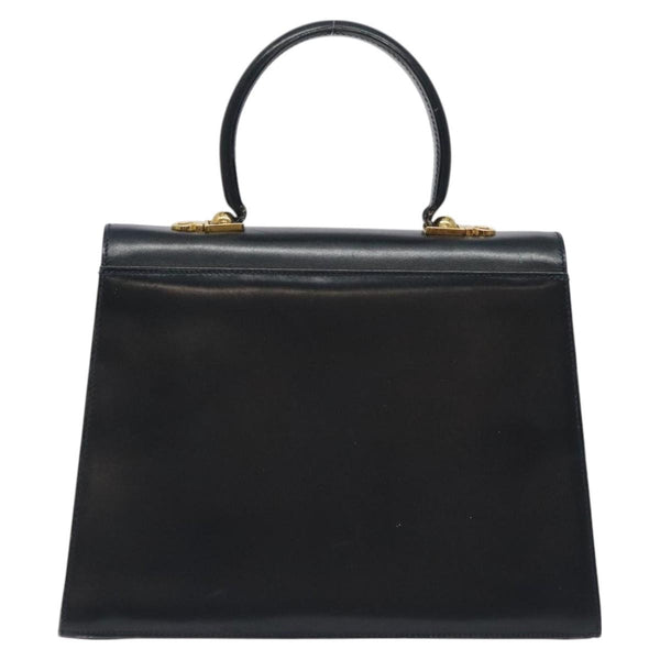 Salvatore Ferragamo Convertible Top Handle Bag Leather