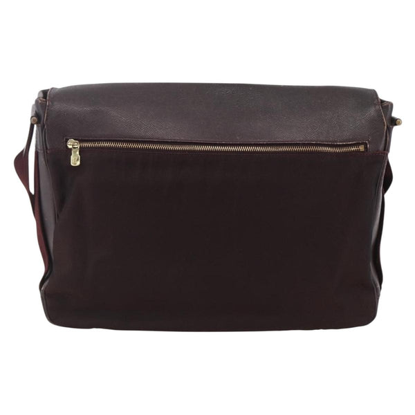Louis Vuitton Dersou Bag Taiga Leather and Canvas