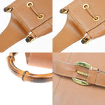 Gucci Vintage Bamboo Sling Backpack Leather Large - image 11