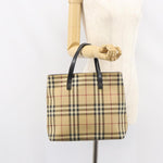 Burberry Nova Check Tote canvas check pattern Small - image 14