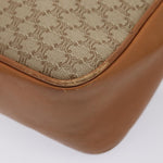 Celine Vintage Macadam Shoulder Bag Canvas and Leather - image 11