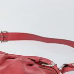 Salvatore Ferragamo Gancini Shoulder Bag Suede - image 15