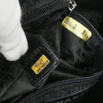 Chanel Square Stitch Bowler Bag Quilted Caviar Medium - image 5
