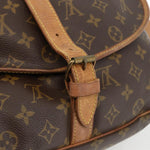 Louis Vuitton Saumur Handbag Monogram Canvas 35 - image 13