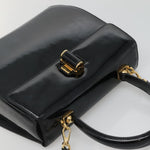 Salvatore Ferragamo Gancini handbag Patent leather - image 13