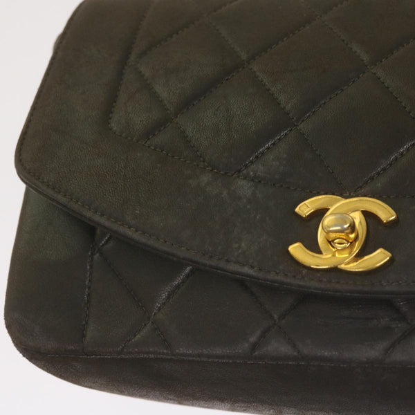 Chanel Vintage Diana Flap Bag Quilted Lambskin Medium