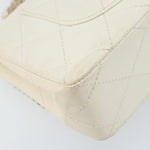 Chanel Vintage Punched Edge Classic Single Flap Bag Quilted Lambskin Medium - image 12