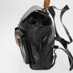 Gucci Vintage Bamboo Backpack Leather - image 3