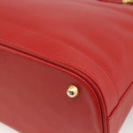 Burberry Vintage Handbag Leather - image 10