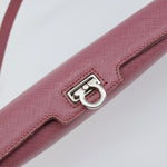 Salvatore Ferragamo Gancini Pouch Leather - image 12