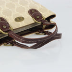 Celine Vintage Macadam Handbag Canvas and Leather - image 8